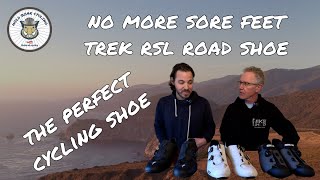 The most comfortable performance cycling shoe Trek RSL Road unboxing [upl. by Llehcal]