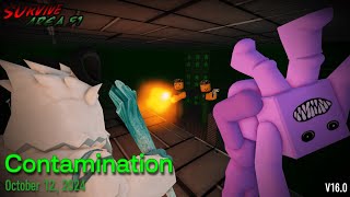 Contamination UPDATE TRAILER  Roblox Survive and Kill the Killers in Area 51 [upl. by Marylynne]