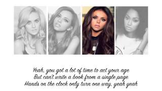 Little Mix  Little Me Lyrics  Parts on Screen [upl. by Flieger]