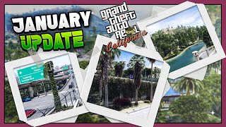 GTA 5Real amp LA Revo 20 ► LA Vegetation 2024 Improvements amp Fixes amp More  January Update [upl. by Nara]