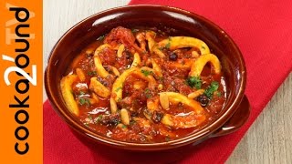 Calamari in tegame  Ricette veloci pesce [upl. by Hedges385]