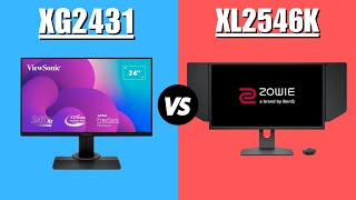 viewsonic xg2431 vs zowie xl2546k  Which One Is Better [upl. by Yul446]