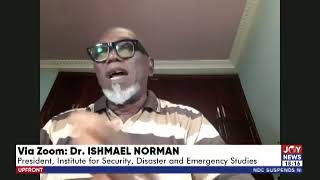 Ghana cant be prepared for disasters without trained personnels  Dr Norman UPfront [upl. by Esenahs768]