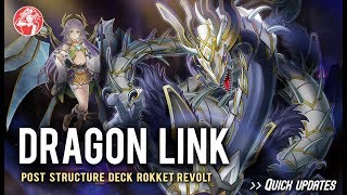 DRAGON LINK Deck  Análisis 📈  Post Structure Deck Rokket Revolt [upl. by Ettelra824]