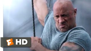 Fast and Furious Hobbs and Shaw Demolition drone HD CLIP [upl. by Eanrahc121]