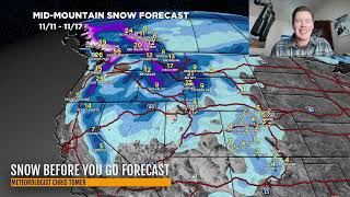 Snow Forecast for MidNovember [upl. by Richard]