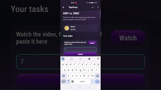 tapswap Usdt vs usdc today new code 1872024 [upl. by Anibla]