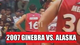 2007 RETRO PBA  Ginebra vs Alaska  OUT OF TOWN GAME AT LUCENA 🔥 [upl. by Elcin624]