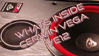 Whats Inside  Cerwin Vega VE12 Loudspeaker [upl. by Dulci985]