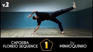 1st Capoeira Floreio Sequence by Minhoquinho v2 [upl. by Minier]