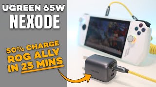 Charging stuff FAST using the 65w Nexode uGreen Charger [upl. by Aneehsar688]