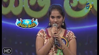 Mamidi Thopullona Song  Jahnavi Performance  Padutha Theeyaga  30th December 2018  ETV Telugu [upl. by Ardnuahsal]