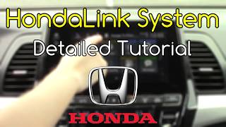 HondaLink 2018 Detailed Tutorial and Review Tech Help [upl. by Emogene]