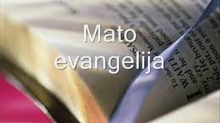 1 Lithuanian garso Biblija Naujasis Testamentas Mato evangelija [upl. by Palecek]