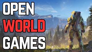 Best 16 OpenWorld Games for PC Gamers [upl. by Toscano]