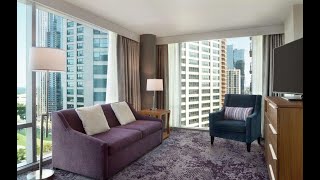 Exploring the Homewood Suites by Hilton Chicago Downtown South Loop A Guided Room Tour [upl. by Anahsahs]