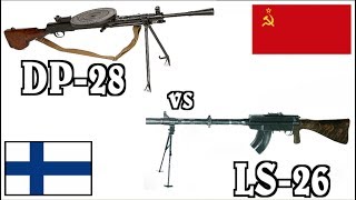 Light Machine Guns in Finland DP28 vs LS26 [upl. by Eliathan]