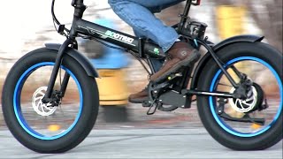 Best Portable EBike  The Ecotric Foldable 20quot Fat Tire Electric Bike  GreenMotion EBikes [upl. by Aenad818]