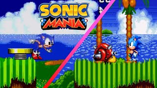 Emerald Hill Zone in Sonic Mania [upl. by Yauqaj]