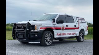 Whelen Core F150 Rheems Fire  911 RR [upl. by Johnny]