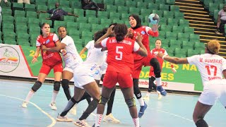 Tunisia vs Angola Quarter Final  African Womens Handball Championship 2022 [upl. by Enihpled559]