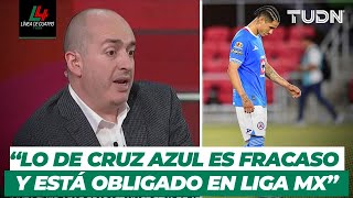 Se PRENDIÓ LA MESA 🔥🗣️ por llamarle FRACASO a Cruz Azul y HUMILLACIÓN a Liga Mx  Resumen L4 [upl. by Vashtia598]