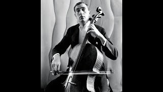 Gregor Piatigorsky amp John Barbirolli Schumann Cello Concerto R May 1934 [upl. by Britt]