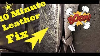 How To Make Worn LEATHER LOOK NEW Again DIY [upl. by Eruza]