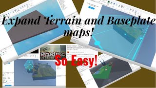 Roblox studio tutorial 2021 How to make your Roblox maps BIGGER [upl. by Anaitsirhc349]