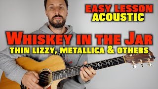 Metallica  Whiskey in the jar  Guitar lesson [upl. by Aivat]