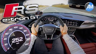 RS etron GT 646 hp  0260 kmh LAUNCH Control🏁  by Automann in 4K [upl. by Dnivra]