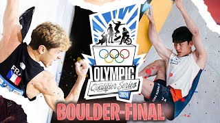 Shanghaï OQS 2024 Climbing  Boulder Final Men │Condensed version [upl. by Cinamod632]