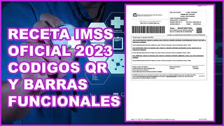 RECETA OFICIAL IMSS 2024 MÉXICO [upl. by Krenn]