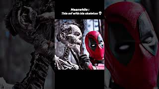 Deadpool Talking Wolverine Shelton 😅super shorts shortsvideodeadpool marvel mcu dc wolverine [upl. by Brace566]