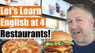 How to Order Food at a Restaurant in English [upl. by Asenav]