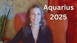 AQUARIUS 2025 Predictions Astrology  ROMANCE amp TRANSFORMATION [upl. by Lerat]