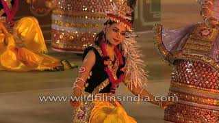 Indian Dances depicting the Seasons of India [upl. by Kcirred]