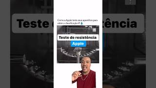 Teste de resistência d’água em iPhone apple [upl. by Ruhtracam]