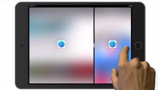 How to use Safari Split View on an Apple iPad for iOS 13 and above [upl. by Gilboa]