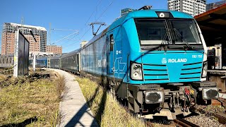 Führerstandsmitfahrt Padborg Hamburg Br 193 Vectron Streckenkunde PZB geführte Zugfahrt [upl. by Luby]