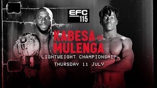 EFC 115 Kabesa VS Mulenga [upl. by Dragoon]