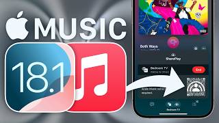 Best New Features in iOS 181 on Apple Music  Smart Mood Playlist SharePlay Music Haptics amp More [upl. by Mazel]