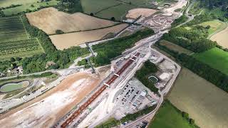 HS2 develpments a drones perspective [upl. by Assenar931]