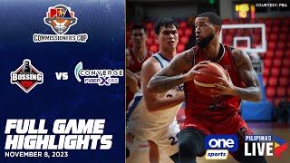 Blackwater vs Converge highlights  PBA Season 48 Commissioners Cup  Nov 8 2023 [upl. by Selway]