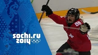 Ice Hockey  Womens Bronze Medal Match  Switzerland v Sweden  Sochi 2014 Winter Olympics [upl. by Kir]