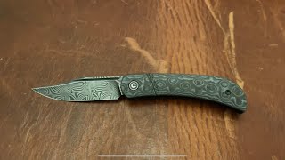 Civivi Appalachian Drifter in Black Damascus Review [upl. by Spevek]