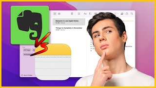 Evernote vs Apple Notes  Which is the Better NoteTaking App Guide  Tutorial [upl. by Seko551]