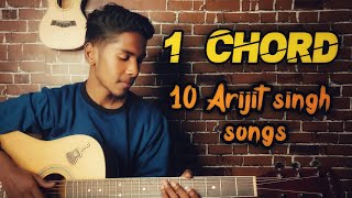 1 chord songs on guitar arijit singh songssandeep mehra [upl. by Gnem]