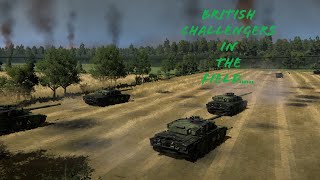 Regiments Gameplay  British Army engage Russians [upl. by Studnia]