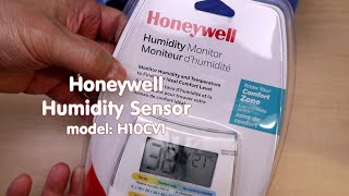 Unboxing amp Testing Honeywell Humidity amp Temperature Monitor H10CV1 [upl. by Geralda]